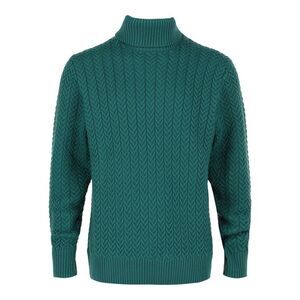 Slowear Zanone Cable Knit Sweater Green Mens